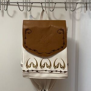 Danielle Nicole Tan and Cream Mini Bag